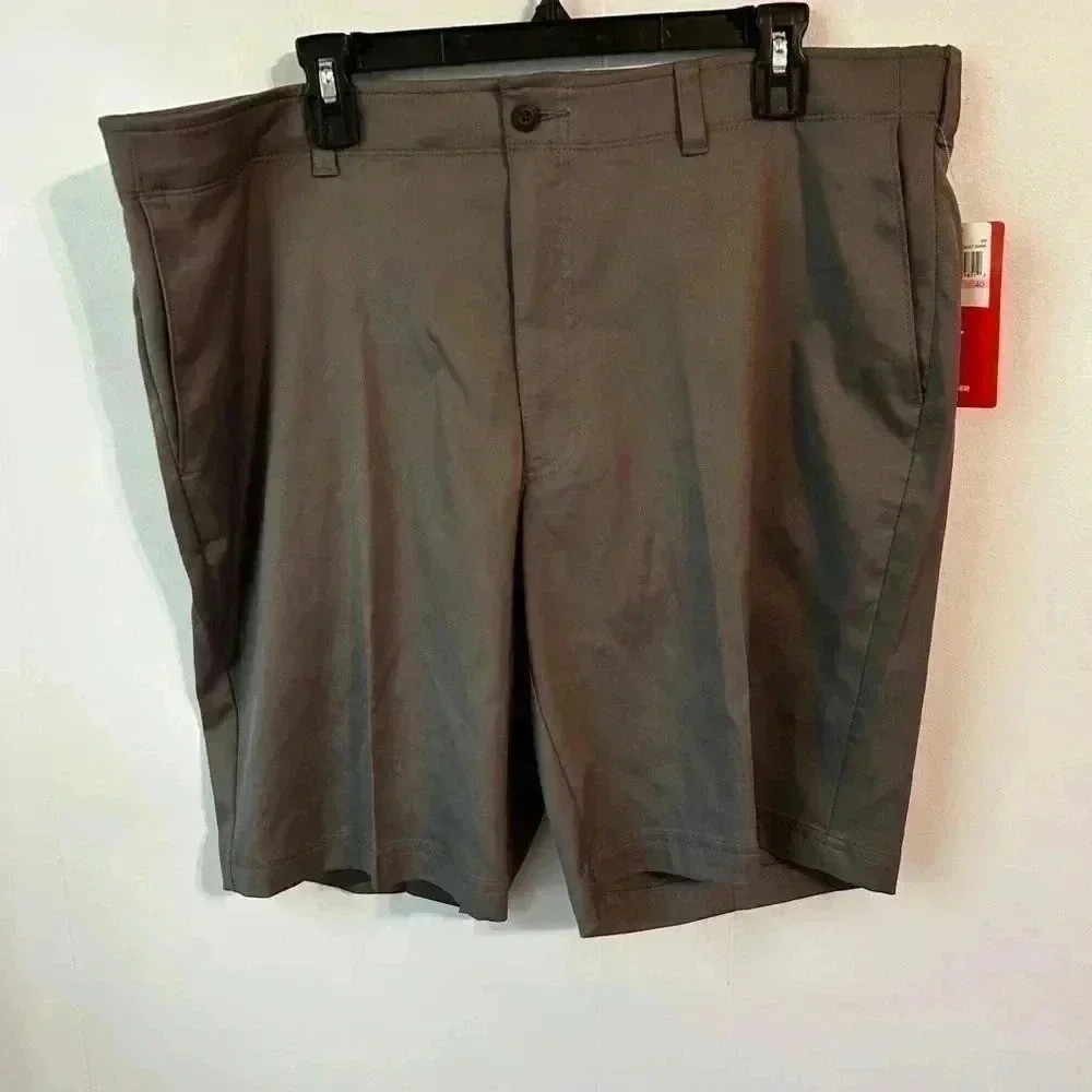 PGA Tour Mens Grey Stretch Active Waistband Golf Shorts Size 40 NWT